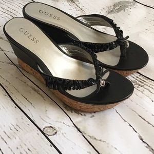 GUESS wedge sandals